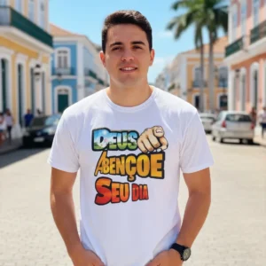 Camisa Deus abençoe seu dia (0023)
