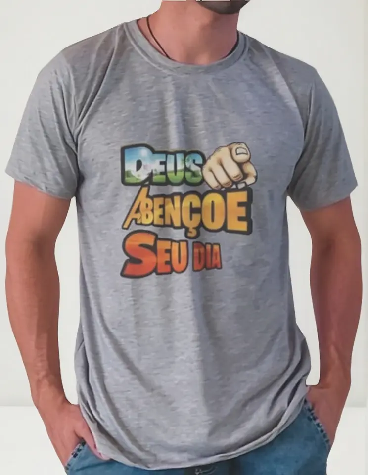 Camisa Deus abençoe seu dia (0023) - Imagem 10