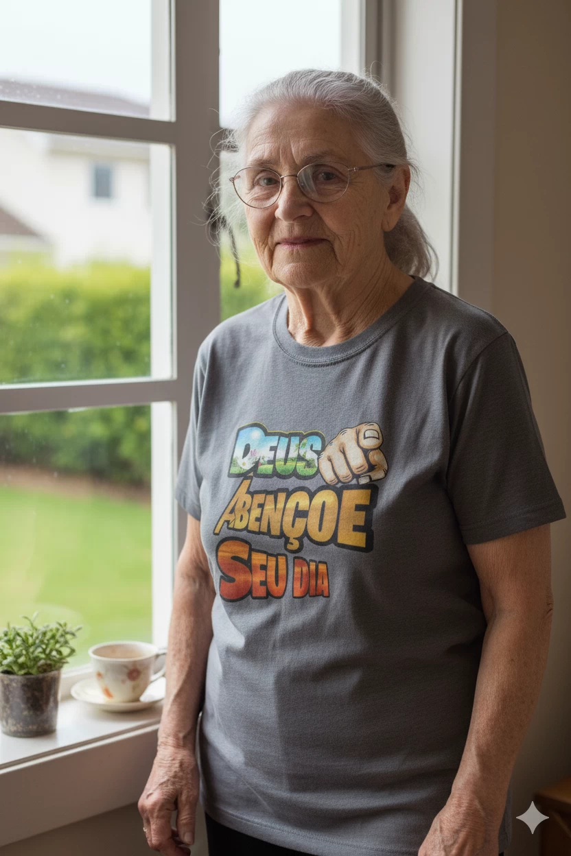Camisa Deus abençoe seu dia (0023) - Imagem 11