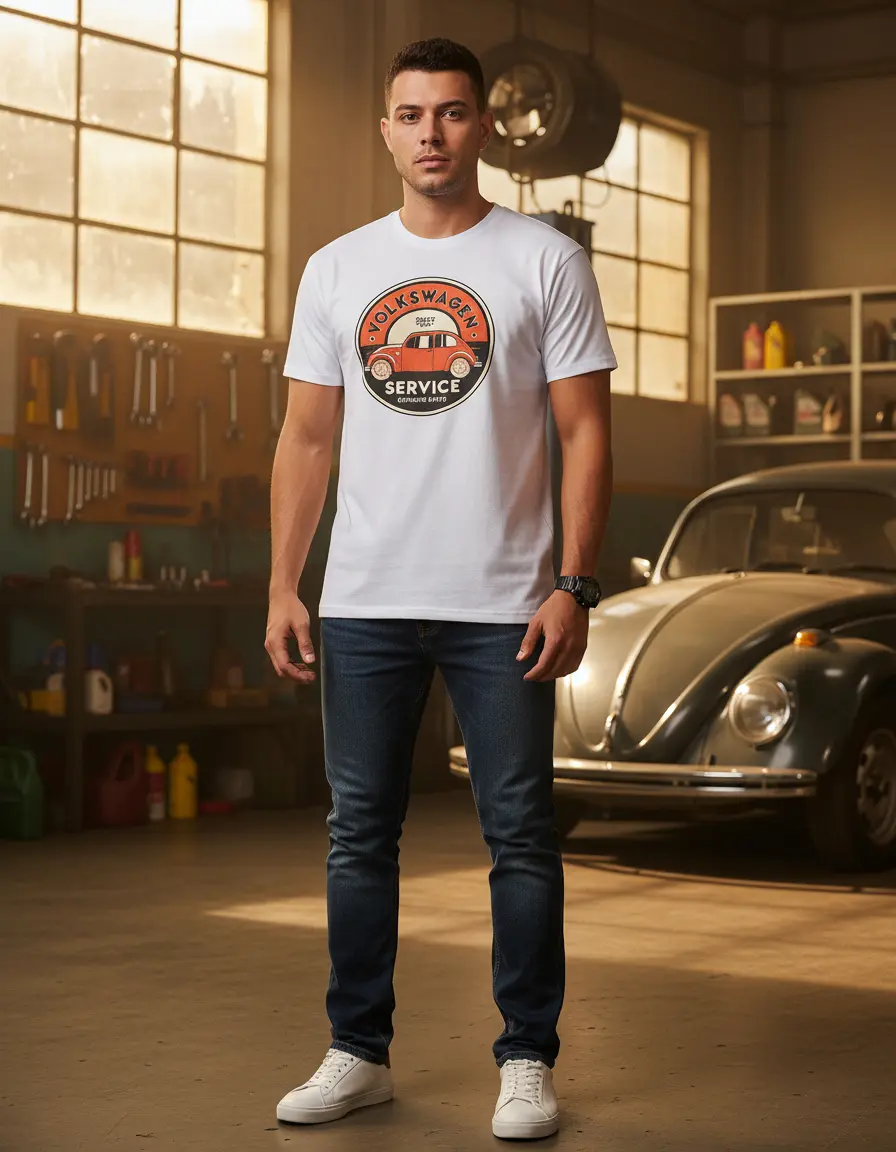 Camisa Wolkswagen Service (0040)