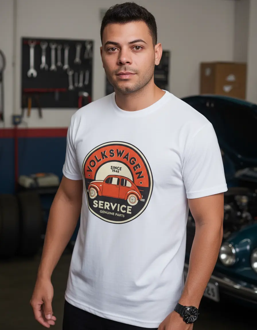 Camisa Wolkswagen Service (0040) - Imagem 4
