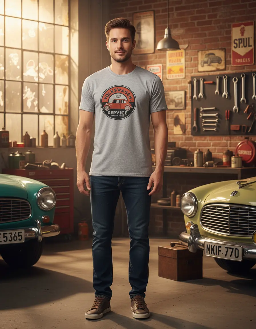 Camisa Wolkswagen Service (0040) - Imagem 9