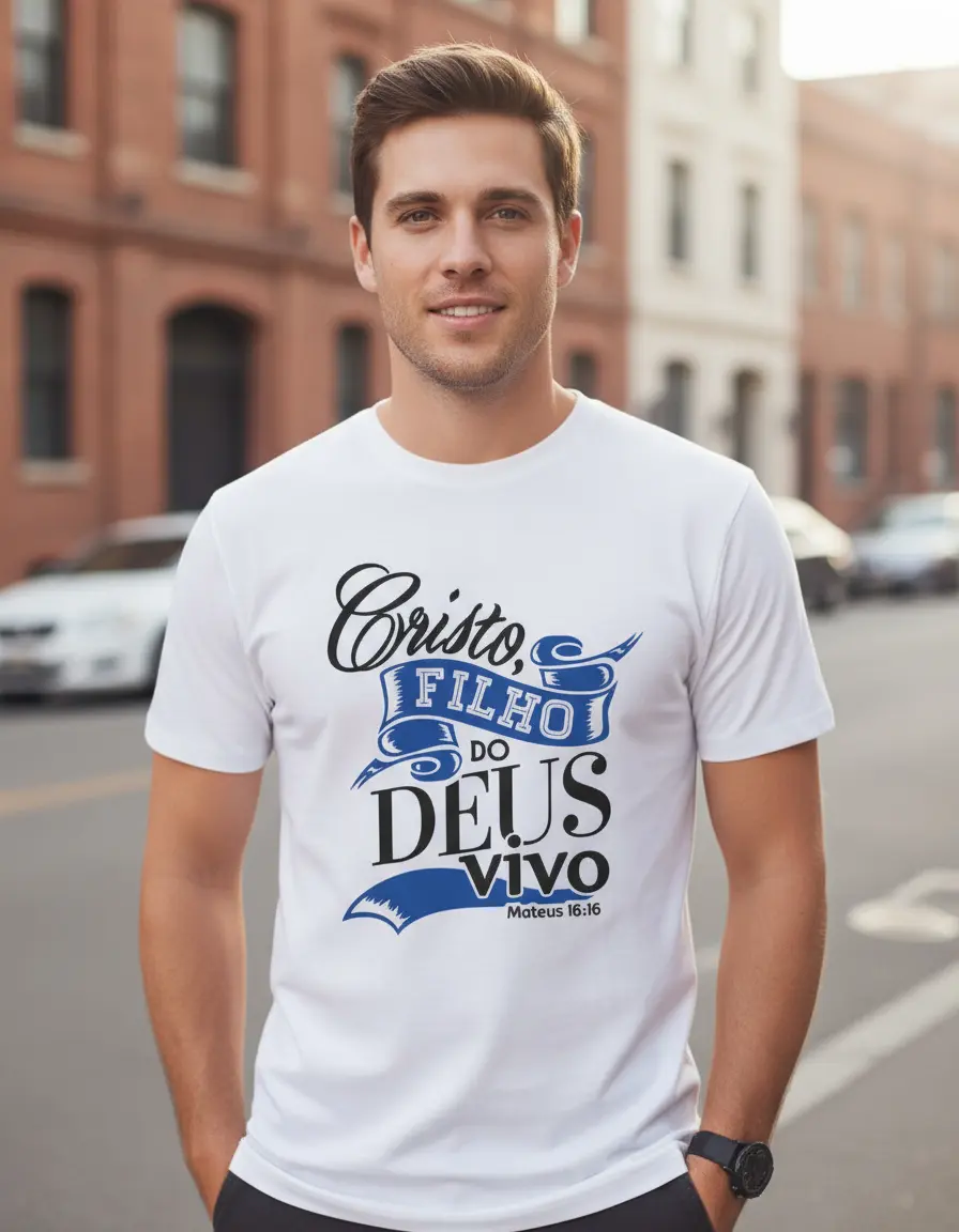 Camisa Cristo Filho do Deus Vivo (0048)
