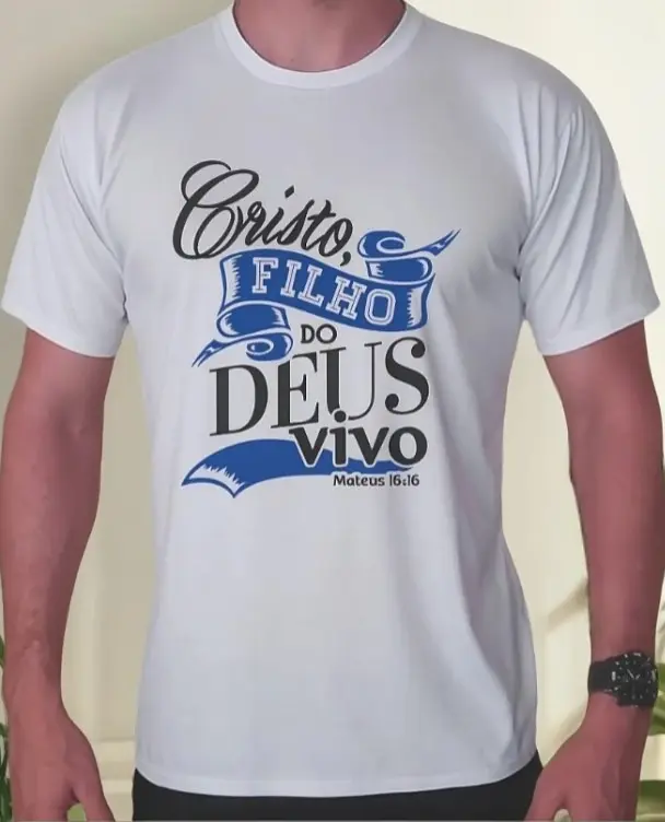 Camisa Cristo Filho do Deus Vivo (0048) - Imagem 5