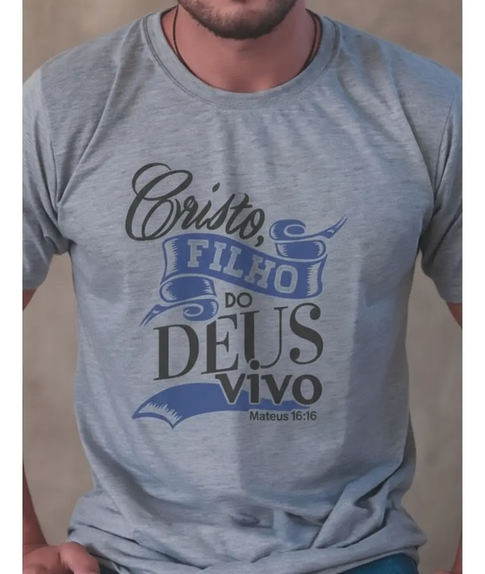 Camisa Cristo Filho do Deus Vivo (0048) - Imagem 10