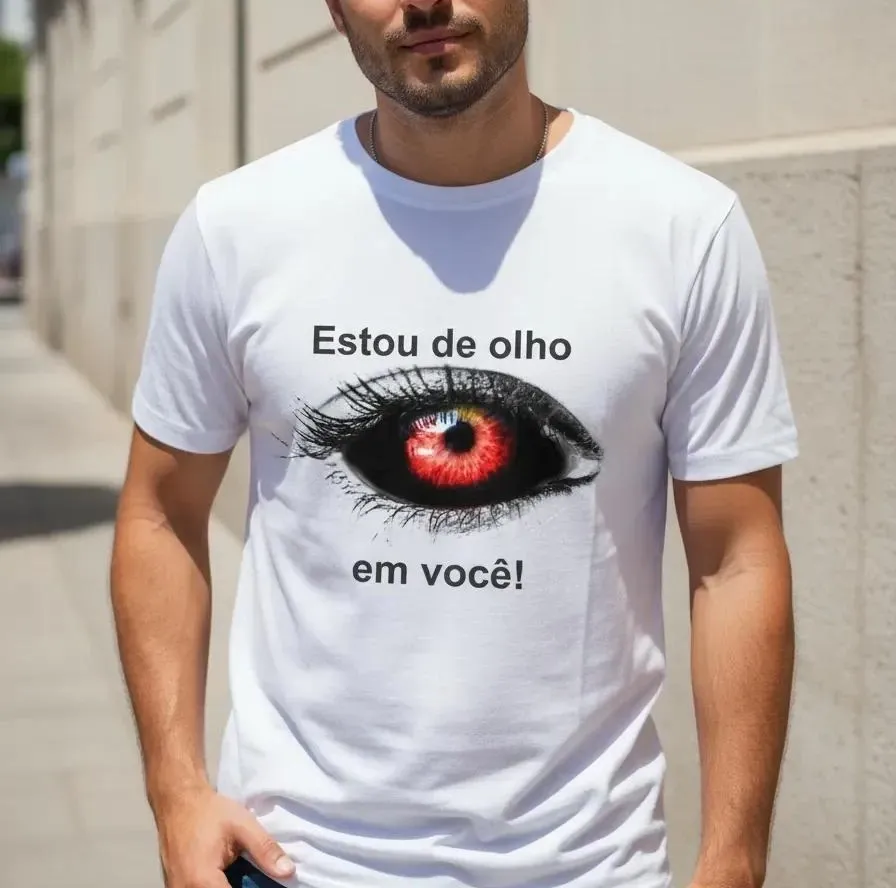 Camisa Estou de olho em você (0503) - Imagem 12