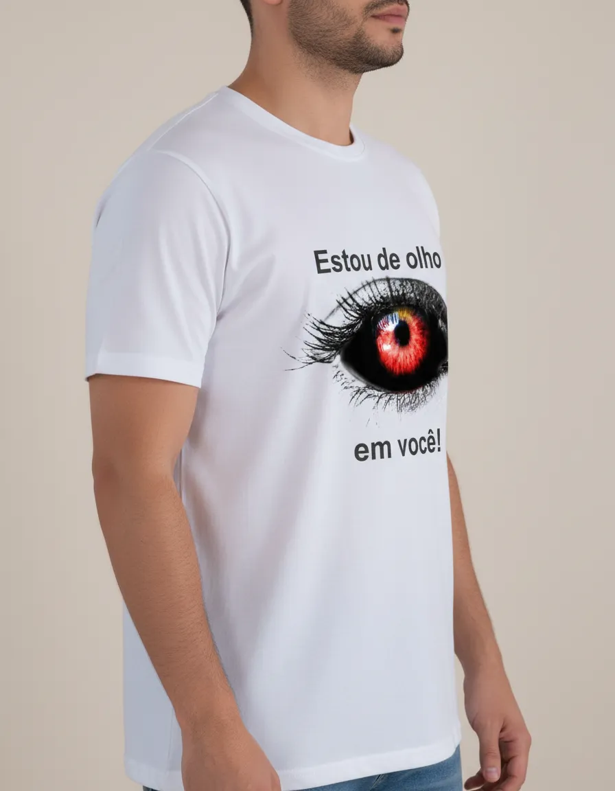 Camisa Estou de olho em você (0503) - Imagem 9