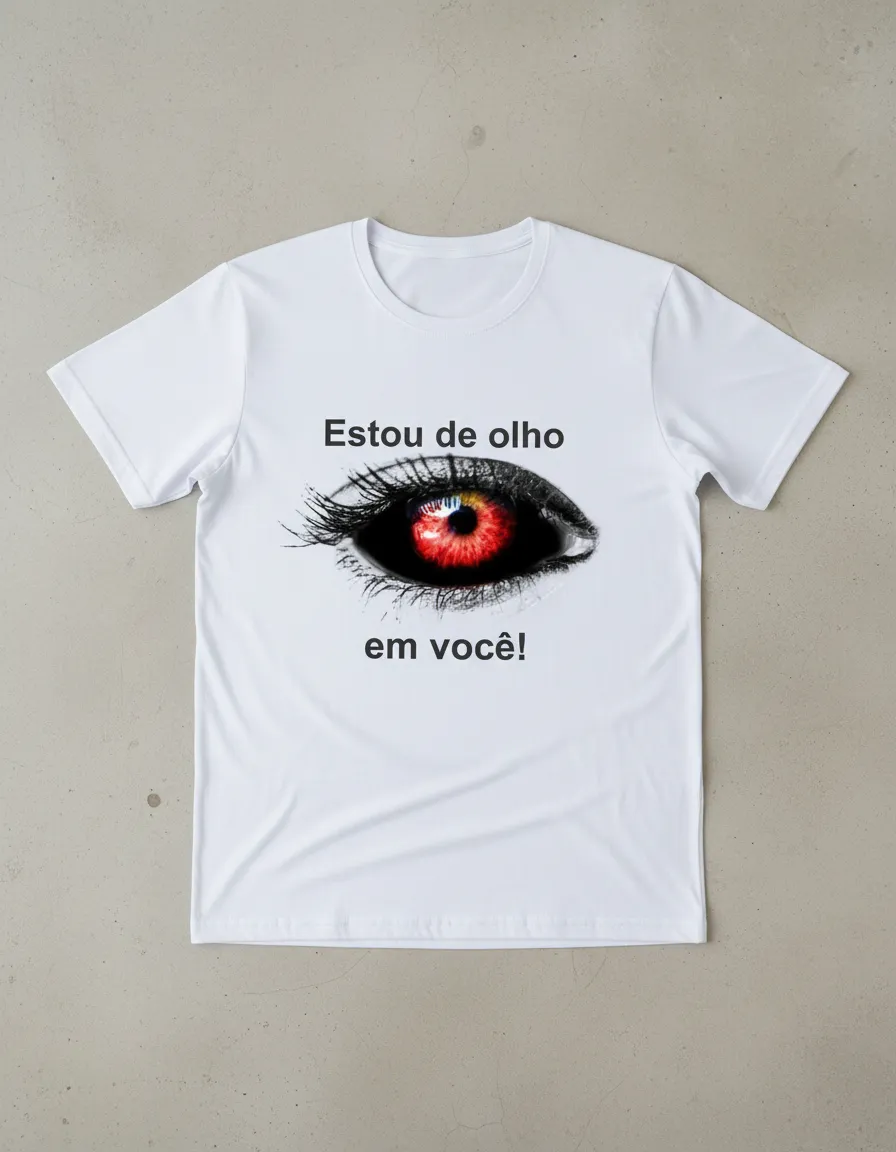 Camisa Estou de olho em você (0503) - Imagem 8