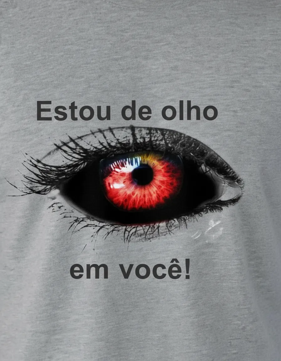 Camisa Estou de olho em você (0503) - Imagem 6
