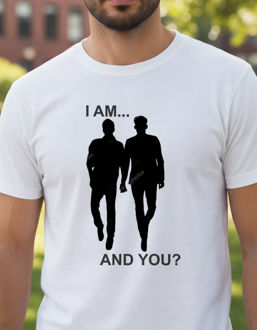Camisa I am and you? (0501) - Imagem 4