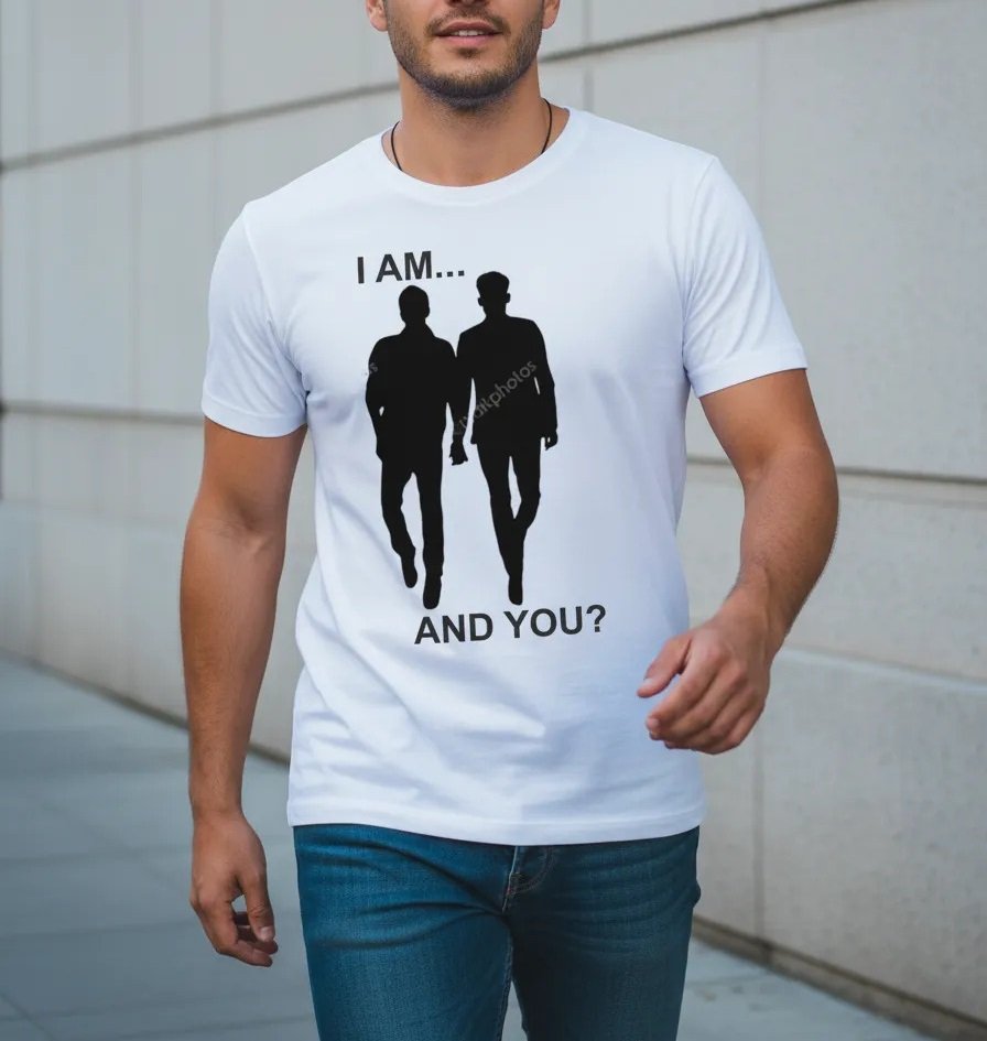 Camisa I am and you? (0501) - Imagem 2