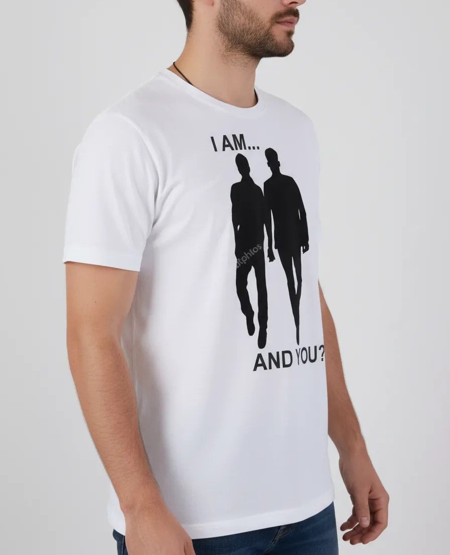 Camisa I am and you? (0501) - Imagem 5