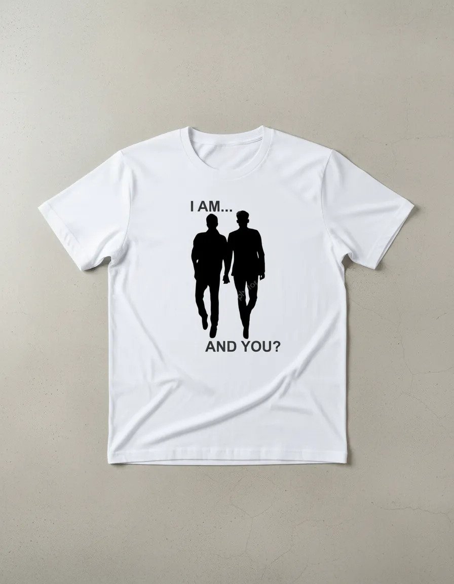 Camisa I am and you? (0501) - Imagem 6
