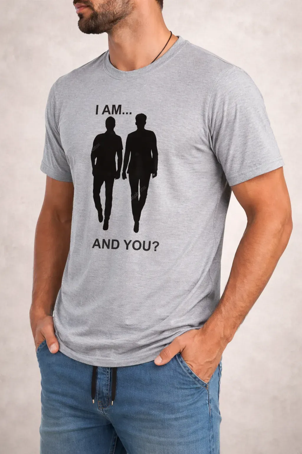 Camisa I am and you? (0501) - Imagem 9
