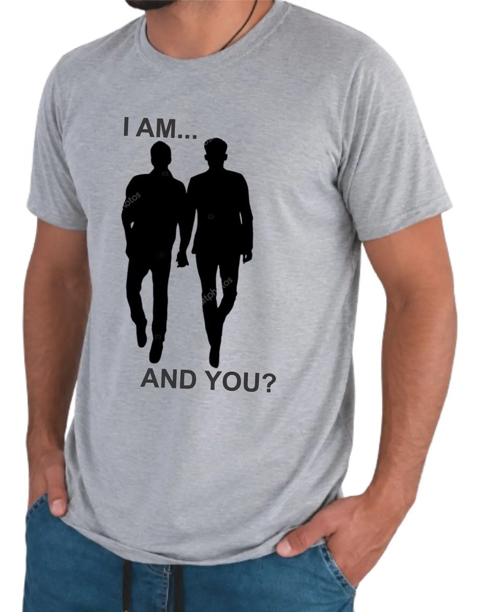 Camisa I am and you? (0501) - Imagem 8