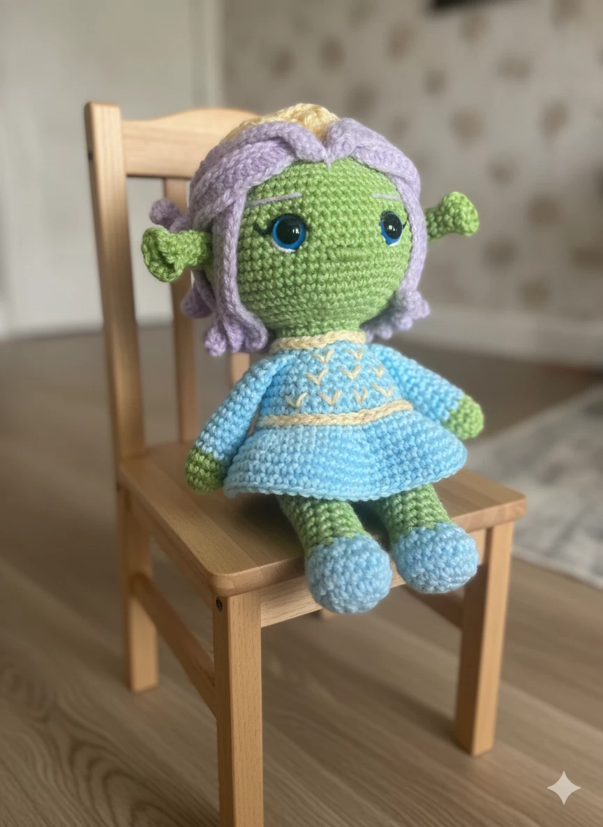 Amigurumi Doris - Shrek (0601)