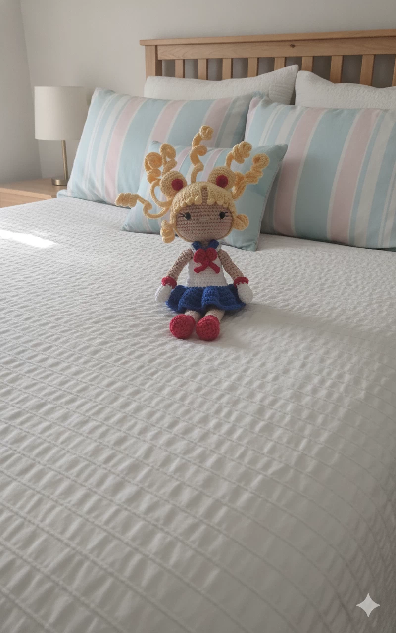 Amigurumi Bonequinha (0603) - Imagem 4