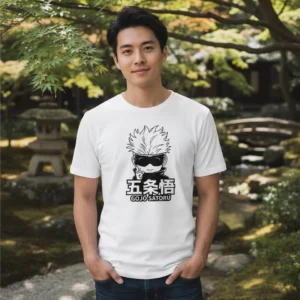 Camisa Desenho Gojo Satoru (0086)