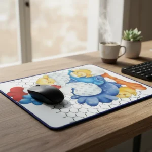 Mousepad Galinha com pintinhos (0302)