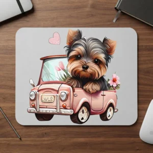 Mousepad Cãozinho no carrinho (0310)