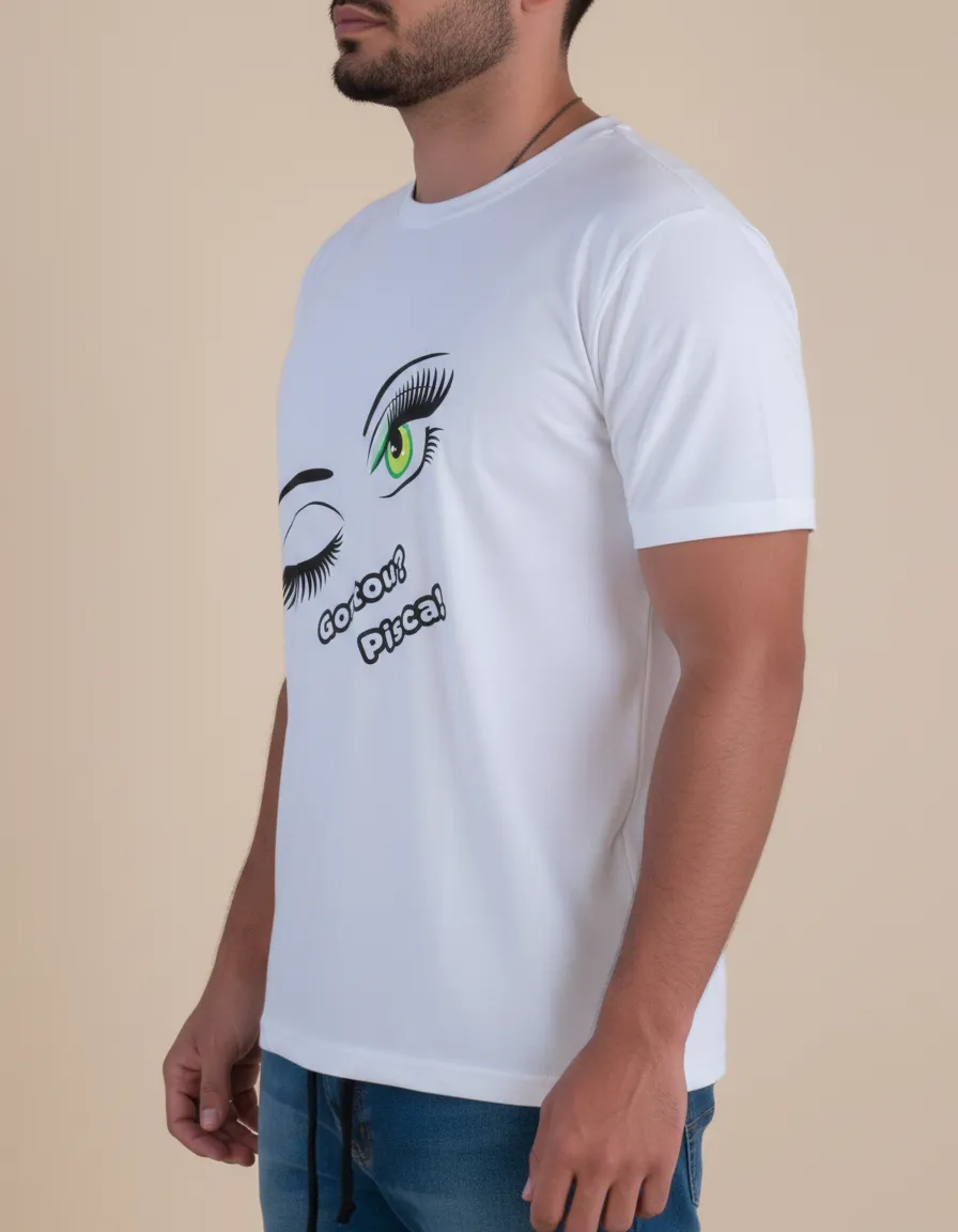 Camisa Gostou? Pisca! (0504) - Imagem 4