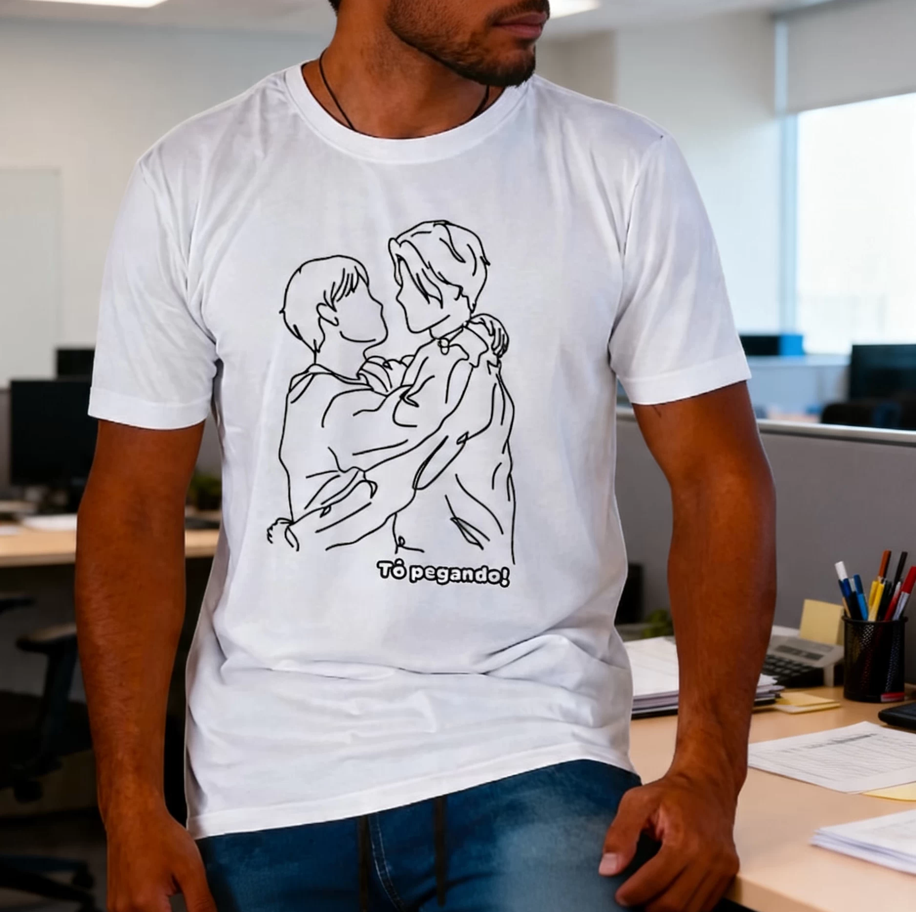 Camisa Tô pegando! (0508) - Imagem 4
