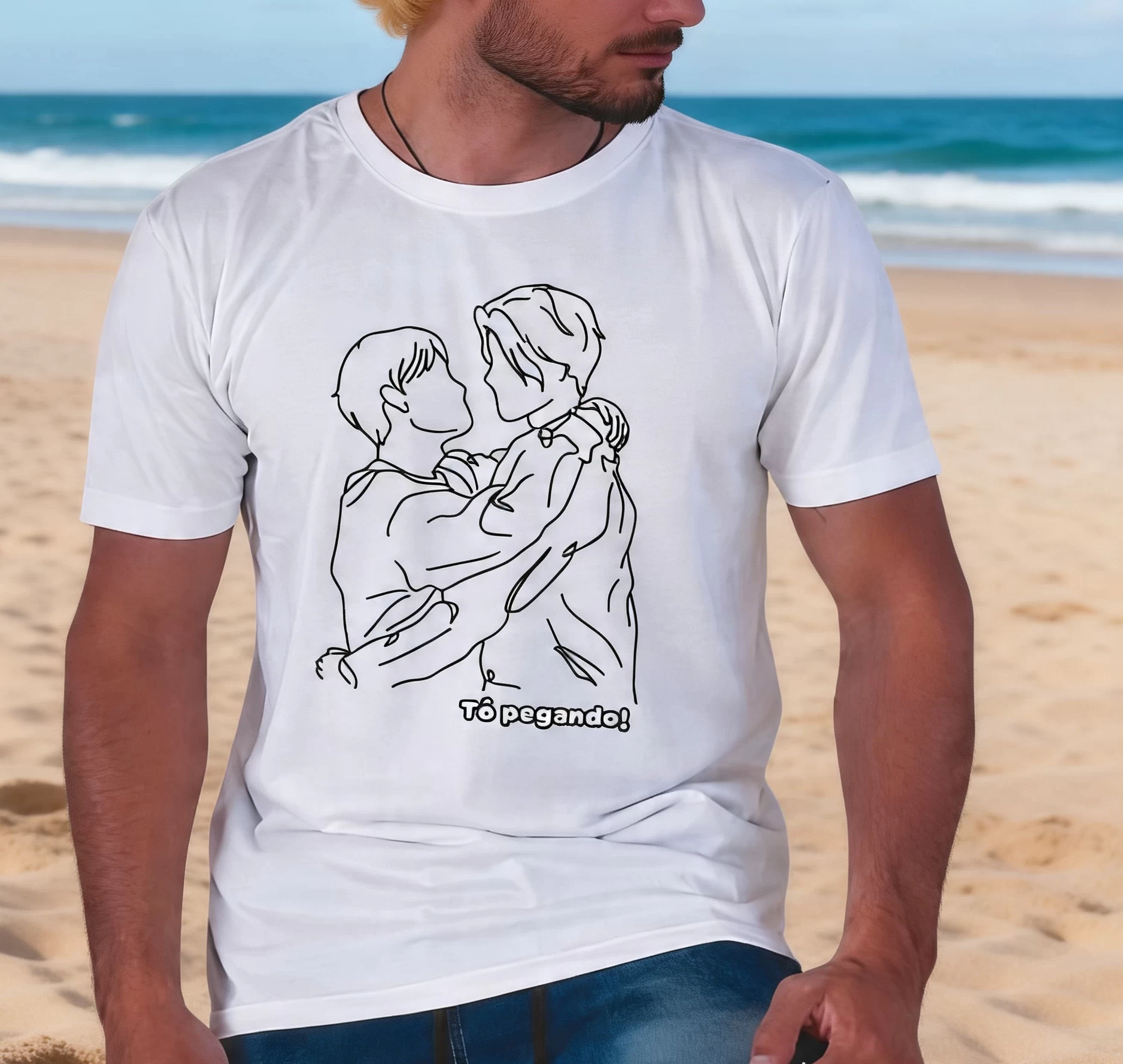Camisa Tô pegando! (0508) - Imagem 3