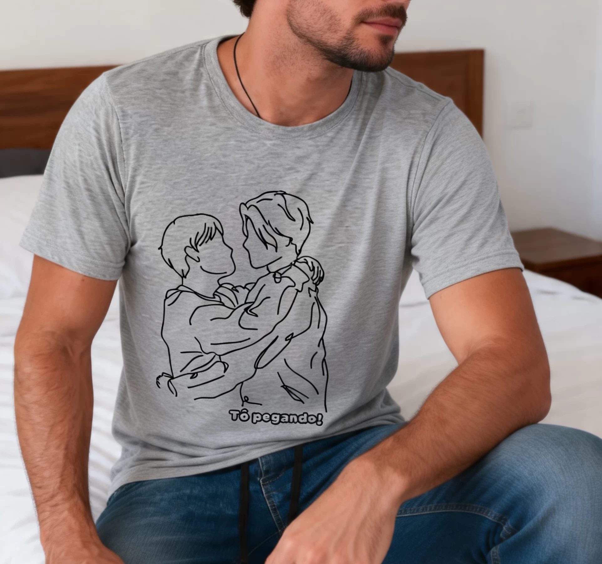 Camisa Tô pegando! (0508) - Imagem 9
