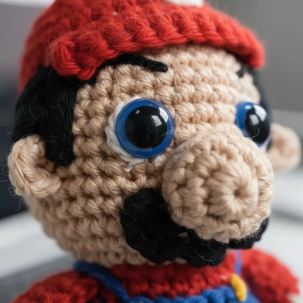 Amigurumi Mario Bros (0609) - Imagem 3