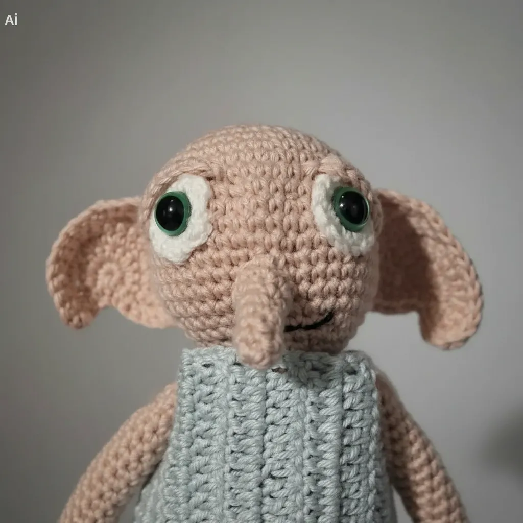 Amigurumi Dobby (0612) - Imagem 5