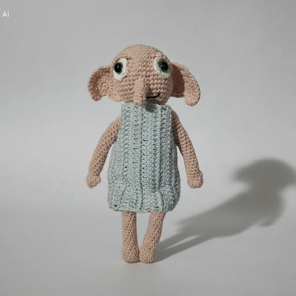 Amigurumi Dobby (0612) - Imagem 4