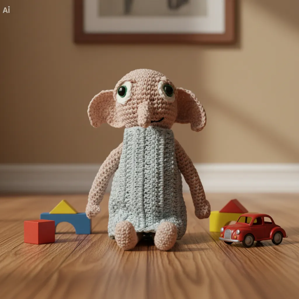 Amigurumi Dobby (0612) - Imagem 2