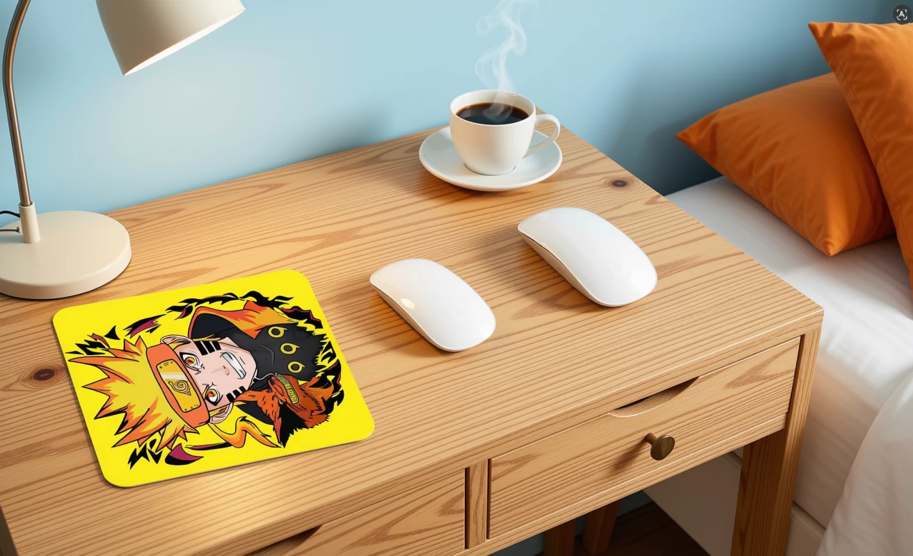 Mousepad Animes Naruto Kurama (0303-03) - Imagem 2