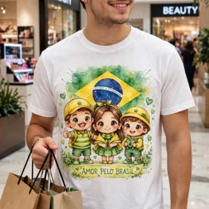 Camisa Camiseta Patriotas Mirins 03 (0320)