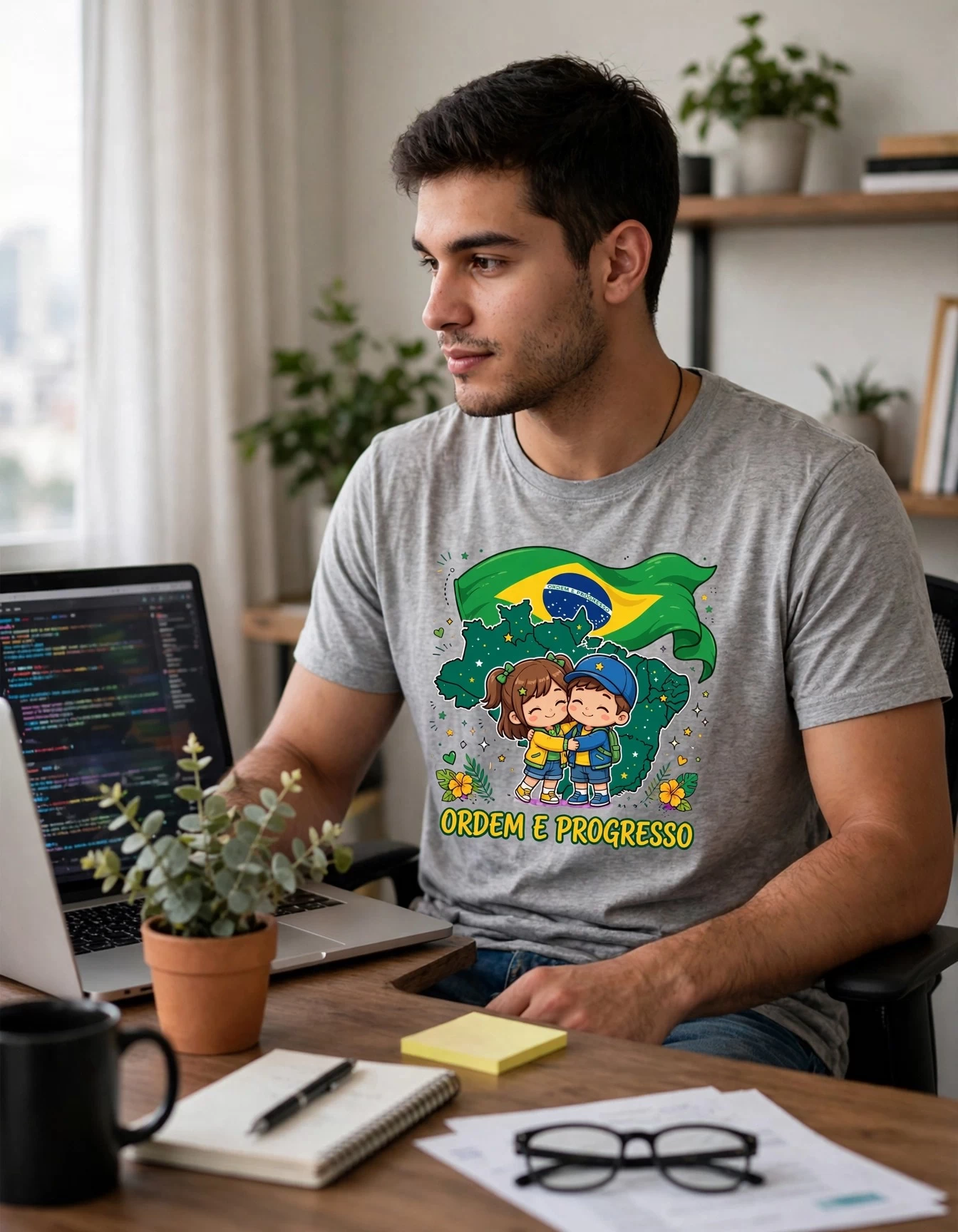 Camisa Camiseta Patriotas Mirins 02 (0322) - Imagem 5